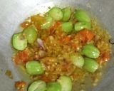 Foto langkah ke 4 dari resep Cumi Asin tumis pete pedas Limo.