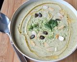 Une image de l'étape 4 de Soupe de brocolis aux amandes.