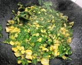 A picture of step 7 of Fenugreek leaves Sabji (Methi leaves Sabji).