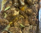 A picture of step 5 of Bake and steam chicken roast.