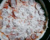 Foto langkah ke 8 dari resep Pizza Teflon praktis.