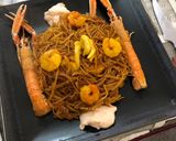 Foto del paso 4 de la receta Fideuá con sepia gambas y cigalas