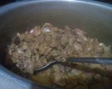 A picture of step 2 of Mutton Kalaji.