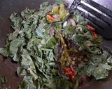 Foto langkah ke 2 dari resep Tumis daun singkong simpel.