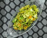 A picture of step 4 of Spinach Pulao.
