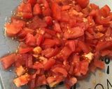 Une image de l'étape 9 de Salade de riz aux légumes,olives et pancetta grillée.
