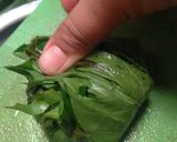 Foto langkah ke 11 dari resep Buntil Daun Pepaya dan Daun Singkong (#PR_recookmasakanpedas).