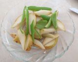 A picture of step 1 of Babugosha Sambhar.