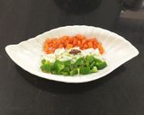 A picture of step 5 of 🇮🇳 Tricolour Garden Platter.