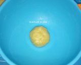 Foto langkah ke 4 dari resep Bakpia isi Ubi Ungu Teflon.