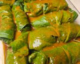 A picture of step 10 of Brad's Curry Mustard Green Rolls.