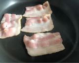 Hình bước làm 1 của món 🥪 Sandwich Sáng Nhanh Ngon Với Phô Mai Tươi Kiri, Trứng, & Bacon 🥓