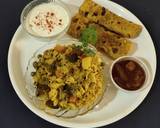 Masala bhat and masala bhakhri recipe step 5 photo