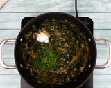 A picture of step 5 of Greek Spinach and Rice.