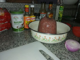Hamburguesa de res (preparadas en familia)
