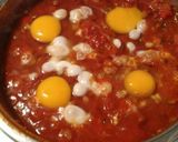 A picture of step 3 of Shakshuka.