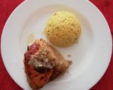 Foto del paso 5 de la receta: Pollo al horno en salsa cebolla/tomillo