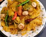 A picture of step 7 of Bengali Shukto.
