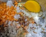 Foto langkah ke 1 dari resep Dadar Telur Nasi Balita.