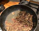 A picture of step 3 of Pancetta, Mushroom & Broccoli Gnocchi.