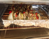 Foto del paso 5 de la receta: Brochetas mixtas con vegetales a la plancha y al air fryer 😎