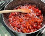 Une image de l'étape 6 de Compote de cerises au thym et citron.