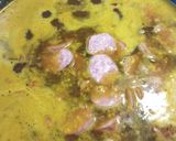 A picture of step 2 of Yellow Rice and Sausage 2023.