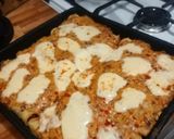 Foto del paso 5 de la receta: Canelones rellenos de pollo y verdeo con salsa de crema