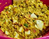Foto del paso 5 de la receta: PEPINO🥒de Agua, (Caigua) relleno con Pollo🐤...!