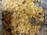 Galleta light de avena, banana, nuez