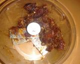 A picture of step 2 of Dates Almond Laddu.