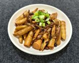 箭竹炒豆豉小魚(簡單料理)的食譜步驟7照片