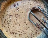 A picture of step 3 of French style Hot Chocolate.