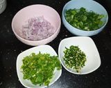 A picture of step 2 of Onion Cutlets.