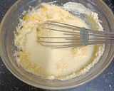 A picture of step 1 of Khandvi Bites (Gujarati Breakfast).