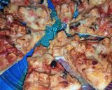 A picture of step 13 of Simple chicken pizza.