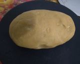 A picture of step 2 of Jaggery(gur) Thepla with Moth Beans.