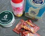 Foto langkah ke 1 dari resep Oat Milk Cereal Matcha (Menu Sarapan SatSet) 5 Menit.