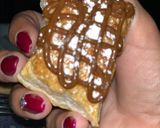 Foto del paso 3 de la receta Pastelitos de hojaldre de nutella y dulce de leche! Facilísimo!