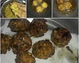 A picture of step 3 of Chana cabbage fritters.