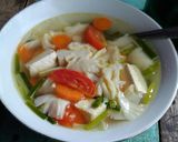 Foto langkah ke 4 dari resep Sup jamur Tahu.