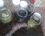 Foto del paso 2 de la receta: Yogures caseros de piña y arándanos