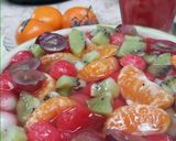 Foto langkah ke 5 dari resep Puding Buah.
