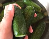 Kovászos uborka recept fázis 2 fotója