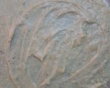 A picture of step 4 of Navratri special singade flour khandvi.