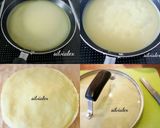 Foto langkah ke 4 dari resep Matcha Rhum Mille Crepes.