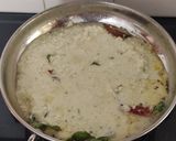 A picture of step 6 of Beetroot dosa.