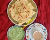 A picture of step 5 of Dhokla.