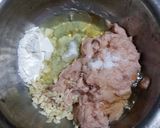 Foto langkah ke 3 dari resep Chicken Egg Roll ala HokBen + salad + sup tahu.
