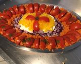 Une image de l'étape 9 de Salade de carottes, tomates, oignon rouge, poivron jaune et mozzarella di buffala.